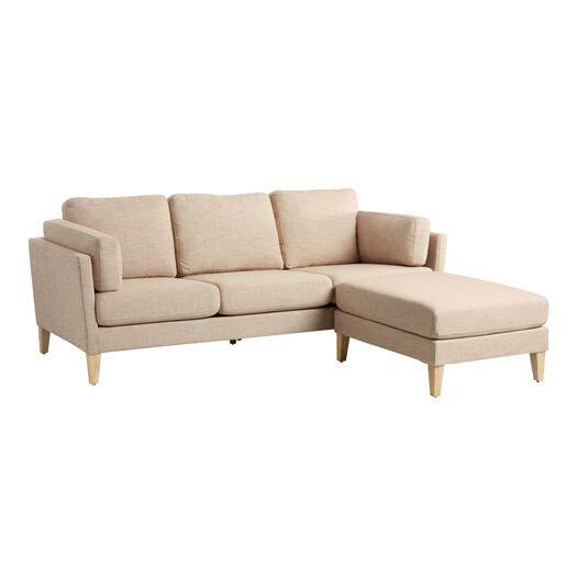 Woven Sofa And Ottoman By