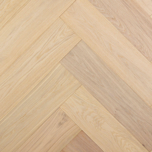 | Marley Herringbone White Oak Engineered Hardwood, 1月2日 X 7 1月2日 Inch, Natural - Floor & Decor