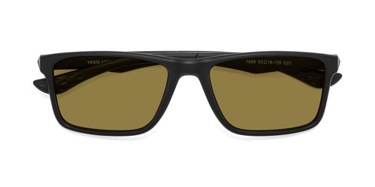 Wrap Around Tr90 Rectangle Tinted Sunglasses Sunwear Lenses