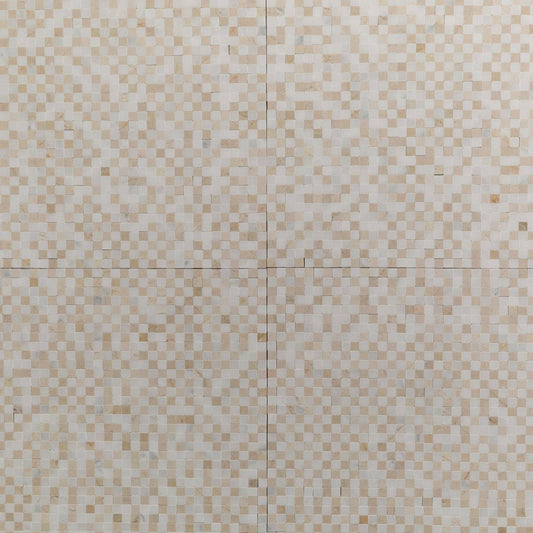 0.37 X 0.37 Limestone Grid Mosaic Wall & Floor Tile Symple Stuff