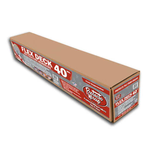 Wrap | Crack Free Anti-Fracture Membrane, 30 Inch X 50 Ft, Grey - Floor & Decor